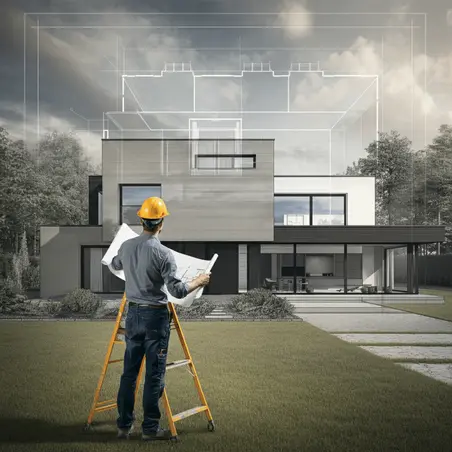 OPTIRENO Sprimont - Entreprise générale de rénovation - House Organising coaching - Un architecte visualise une rénovation